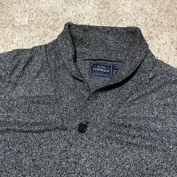 Topman Buttoned Sweater - Picture 2 of 3
